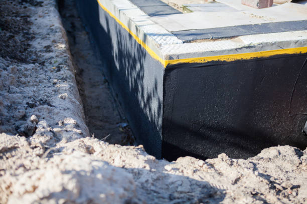 Residential Vapor Barrier Installation installation at a Hinsdale, IL home by SJ Waterproofing Pros