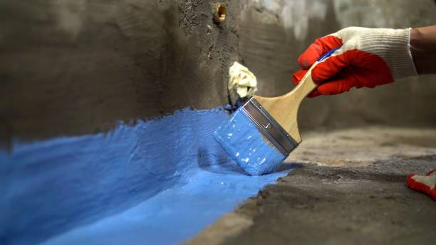Commercial Vapor Barrier Installation project at a Hinsdale, IL business property by SJ Waterproofing Pros